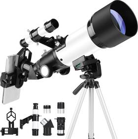 -40070 445027578584 Astronomical Telescope For Adults And Kids - 70mm Aperture 400mm High Powered T
