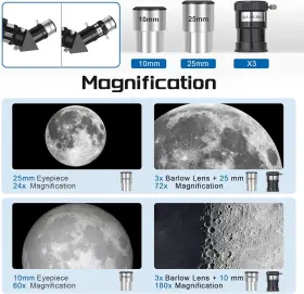-80600 313055478428 Telescopio Telescopios De 80 Mm Apertura Y 600 Para Astronom A Ad -80600 313055478428 Telescopio Telescopios De 80 Mm Apertura Y 600 Para Astronom A Ad
