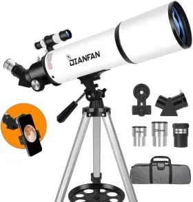 -80600 445010081022 Telescope 80mm Aperture 600mm Telescopes For Adults Astronomy Fully Mult-coated -80600 445010081022 Telescope 80mm Aperture 600mm Telescopes For Adults Astronomy Fully Mult-coated