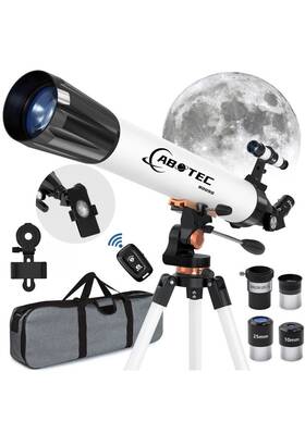 Abotec Fd011 Telescope For Adults Astronomy 90mm Aperture 800mm Refractor