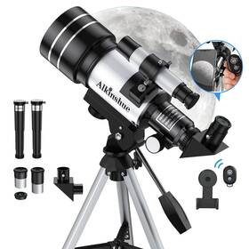 Alkinshue 244275794255 Telescope For Adults Beginners 70mm Aperture 400mm Refractor Telesc