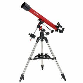 Amscope Tls-meq-60800 Refractor Eq Telescope 60mm Aperture 800mm Focal Length Red Dot Finder