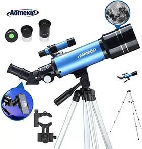 Aomekie 791391552390 40070 Telescope With High Tripod Mobile Holder 16x/66x For Moon Watching