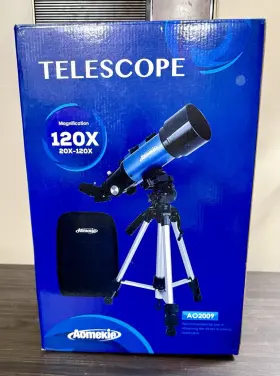 Ao2009 Aomekie Refractor Telescope 120x Maximum Magnification Ao2009 Aomekie Refractor Telescope 120x Maximum Magnification