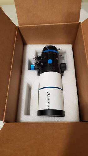 Apertura 60edr 60mm Fpl-53 Doublet Apo Refractor Telescope With Flattener