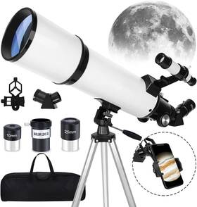 Aurosports 60070 70mm Aperture 600mm Refractor Telescope - Professional With Accessories