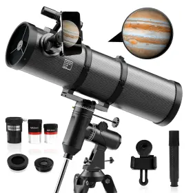 Auro-150eq Aurosports Telescope 150eq Reflector Telescopes For Adults Astronomy - Professional 150m