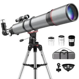 Auro-90800-03 Aurosports Telescope For Adults High Powered - 90mm Aperture 800mm Portable R Auro-90800-03 Aurosports Telescope For Adults High Powered - 90mm Aperture 800mm Portable R