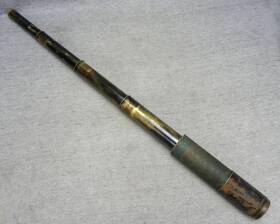 Bardou & Son 4-draw Antique And Rifle Range 36 Inch Telescope Solid Brass Working Paris