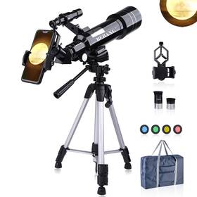 Bebang A6002 Telescope For Adults Astronomy 70mm Aperture 400mm Az Mount Refractor