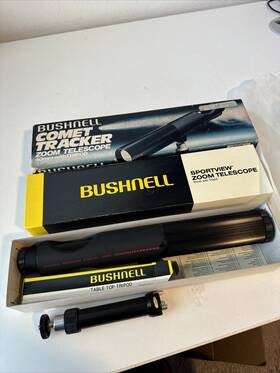 Bushnell 029757559388 Comet Tracker 78-1938 Sportview Zoom Telescope And Tripod