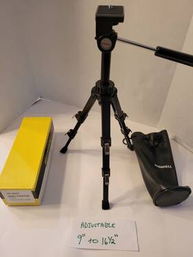 Bushnell 78-3007 Telescope Mini-tripod #78-3007 Adjustable Height With Carrying Case