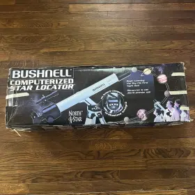 78-7860 Bushnell 60mm Refractor Telescope Northstar Computerized Untested