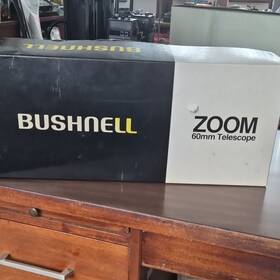 Bushnell 782060 Zoom 60mm Refractor Telescope Model Objective Lens