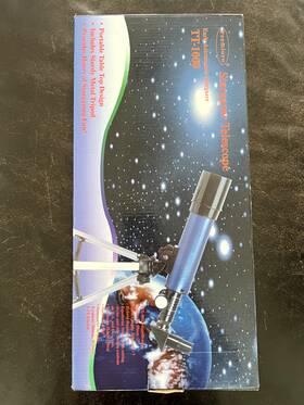 C&a Scientific Tt-1000 Brand New - Premiere Stargazer Telescope Tabletop Toy