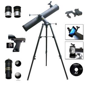 Cassini Ss-1000120tr 1000mm X 120mm Reflector Telescopes With Smartphone Adapter