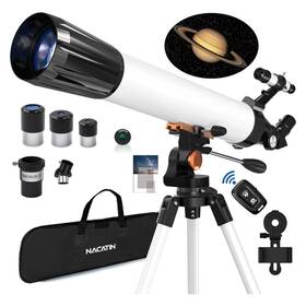 Catinbow 077400266961 700mm Astronomical Telescope 525x With Phone Adapter For Beginner Moon Watching