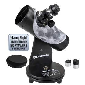 Celestron 050234220163 76mm Signature Series Firstscope Compact And Portable Tabletop Dobsonian
