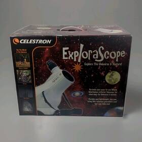 Celestron 10011001 Explorascope White Tabletop Cradle Carrying Strap 3 Inch Apature