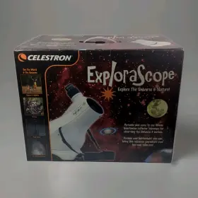 10011001 Celestron Explorascope White Tabletop Cradle Carrying Strap 3 Inch Apature
