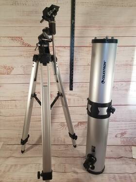 Celestron 114eq-21045 Powerseeker 114eq 21045 Height-adjustable Tripod Telescope - For Parts