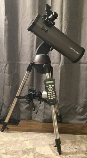 Celestron 114slt Nexstar 114 Slt Electronic Computerized Newtonian Reflector Telescope