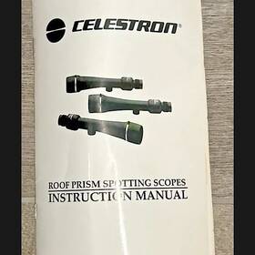Celestron 20x60ed Spotting Scope Unused Nos