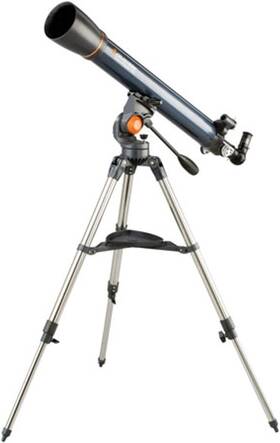 Celestron 21063-cgl 21063 Astromaster 90az Refractor Telescope Dark Blue