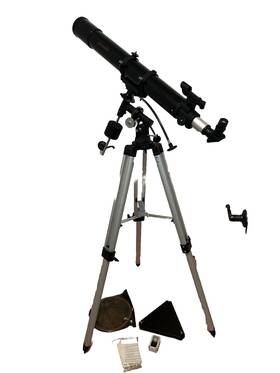 Celestron 21086 Firstscope 80eq 900mm Refractor Telescope Aluminum Mount