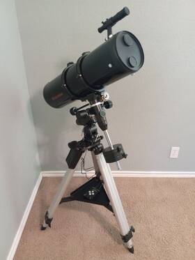 Celestron 31056 C6n Telescope With Upgrades Dual Axis Motor Drive And Polar Scope