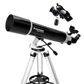 Celestron 313048662667 Omni Az 102 Telescope With Smartphone Adapter And Bluetooth Remote
