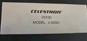 Celestron 52001 Monoscope Pocket Telescope 25x30 Model #52001 Leather Case Opened Box