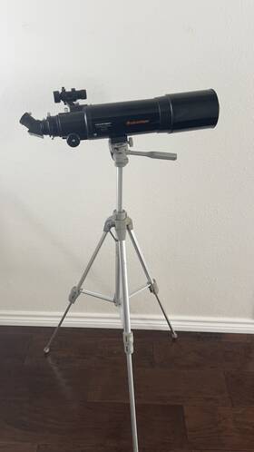 Celestron 52270 102mm Wide View Spotting Telescope Tripod And Accessories