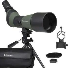 20-60x Celestron 52329 Landscout 80mm Angled Spotting Scope Fully Coated Optics Zoom 20-60x Celestron 52329 Landscout 80mm Angled Spotting Scope Fully Coated Optics Zoom