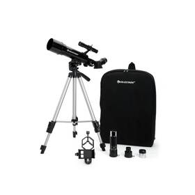 Celestron 54609318 Travel Scope 50 Portable Telescope With Basic Smartphone Adapter