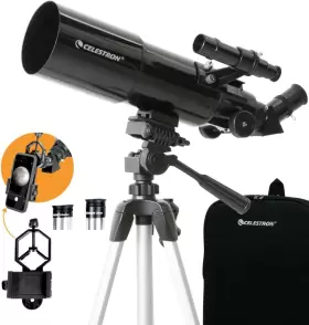 Celestron 696537198503 - 80mm Travel Scope Portable Refractor Telescope Fully-coated Celestron 696537198503 - 80mm Travel Scope Portable Refractor Telescope Fully-coated