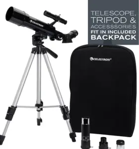 Celestron 711181721232 50mm Travel Scope - Portable Refractor Telescope -coated Glass Optics Celestron 711181721232 50mm Travel Scope - Portable Refractor Telescope -coated Glass Optics