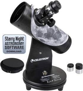 Celestron Acquisition Llc 22016 76mm Signature Series Firstscope Compact And Portable Tabletop Dob