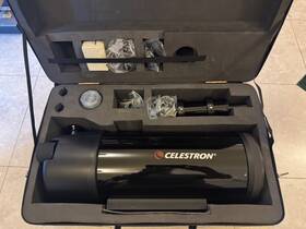 Celestron C130 Maksutov-cassegrain Telescope With Accessories And Carry Case