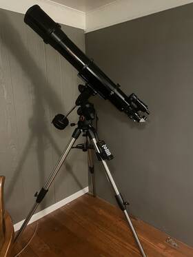 Celestron C6-rgt Advanced Series Gt Refractor Telescope Motorized Equatorial Mount