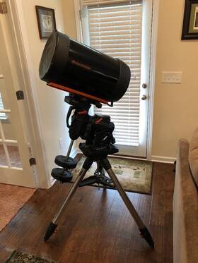 Celestron Cel-12052 Cgx 1100 Computerized Telescope Optical Tube Mount And Tripod