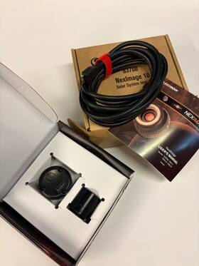 Celestron Neximage10 Planetary Camera. Used Twice. Original Box Manual And Cable