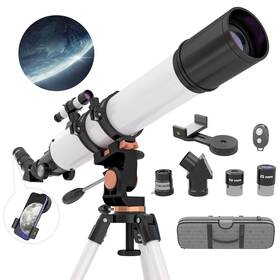 Chinensis 764544675482 Telescope 90mm Aperture 800mm Telescopes For Adults Astronomy High Powered M