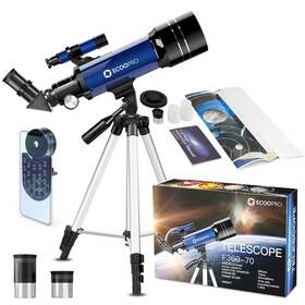 Cssea 712396936336 Telescope For Kids Beginners Adults 70mm Astronomy Refractor With