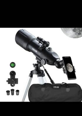 Esslnb Es2012 400x80mm Telescope Astronomical 16-133x With 10x Mobile Holder Carrying Bag Gift