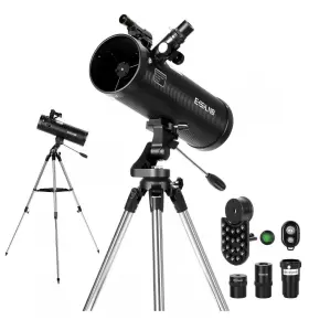 500114az Esslnb Es2019az Newtonian Reflector Telescope Astronomical 150x For Adult Beginner Gift