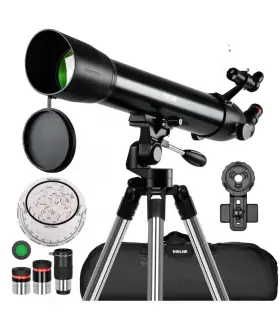Es2020-1 Esslnb 210x Telescope High Power For Moon Watching With Mobile Holder Carrying Bag Gift