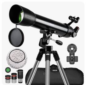 Esslnb Es2020 Telescope 700x90mm Astronomical Refractor With High Tripod For Kid Adult