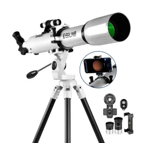 Es2025 Esslnb Telescope 80mm Aperture 700mm For Kids Adults With Wireless Remote Stargazing