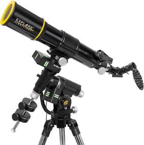 Explore Scientific 811803035744 Firstlight 80mm Cf Telescope W Tracker Go-to Mount Combo And Solar Filter